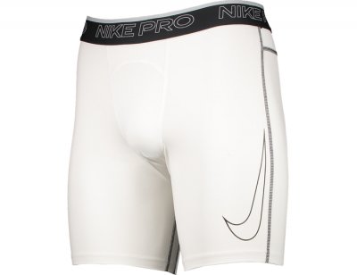 NIKE  Pro Compression Short Dri-fit - Blanc/noir, pointure Small