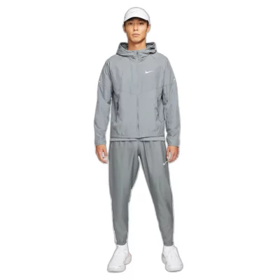 NIKE  - Repel Miler Running Jacket - Veste de running taille L, gris