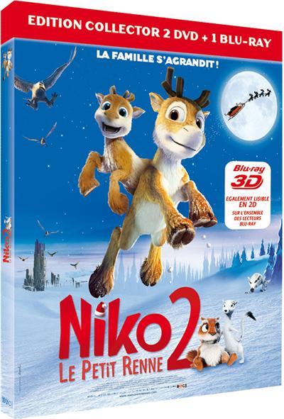 Niko, le petit renne 2 - Combo Blu-Ray 3D + DVD - Edition Collector