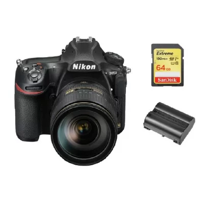 NIKON  BOITER D850 + OBJECTIF AF-S 24-120mm f/4G ED VR