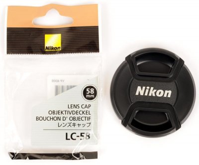 NIKON  Bouchon Avant d' Objectif LC-58 (58mm)