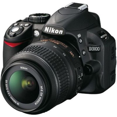 NIKON  D3100 + AF-S DX 18-55 VR Reflex