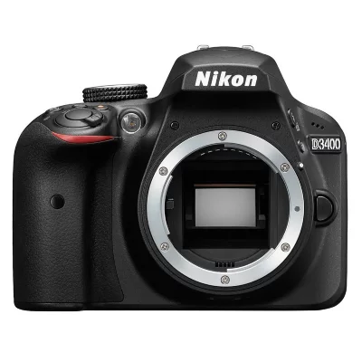 NIKON  D3400 noir bo&icirc;tier nu