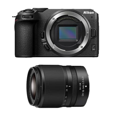 NIKON  Hybride Z30 + Objectif Z 18-140 Garanti 3 ans