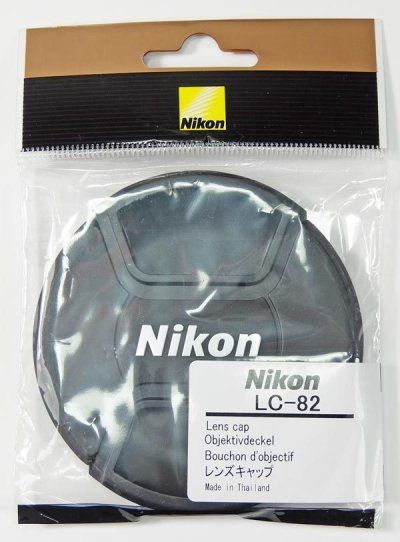 NIKON   BOUCHON OBJECTIF LC-82