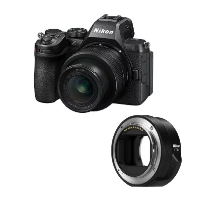 NIKON  Z5 II + Z 24-50mm f/4-6.3 + Adaptateur FTZ II - Neuf