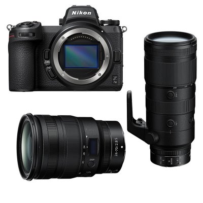 NIKON  z7 II + z 24-70mm f/2.8 s + z 70-200mm f/2.8 vr s