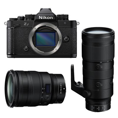 NIKON  Zf + Objectif Z 24-70mm f/2.8 S + Z 70-200mm f/2.8 VR S