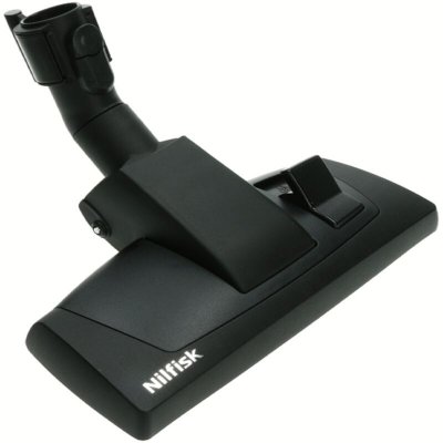 NILFISK  140 8492 550 Brosse Combinee de Luxe avec clip, Noir