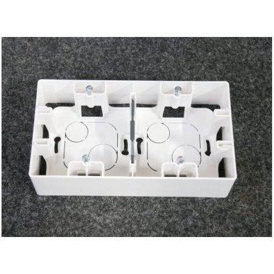 LEGRAND Nilo&eacute; cadre saillie double blanc - 664799 - 