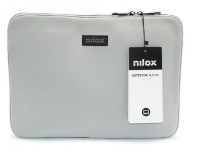 NILOX  FUNDA NEOPRENO 14.1"" Gris, Maison Unisex, Multicolore, Estandar