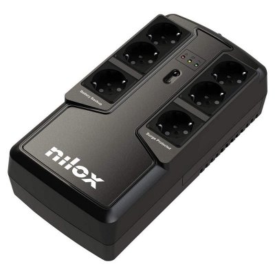 NILOX  Groupe de continuit&eacute; UPS Line Interactive 850 VA/595 W