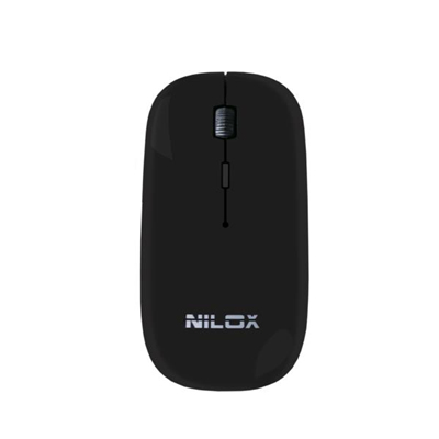 NILOX  MW30 - Souris - optique - 4 boutons - sans fil - noir