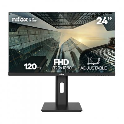 NILOX  NXM24REG1201 Monitor PC 61 cm (24 ) Full HD LED Nero - Neuf