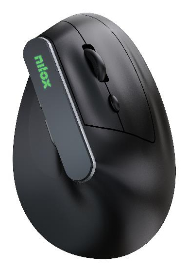 NILOX  NXMOEVR01B souris Maison USB Type-C Optique 1600 DPI - Neuf