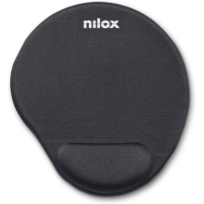NILOX  NXMPE01 tapis de souris Noir 