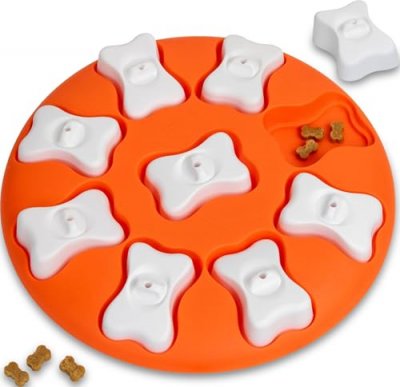 OUTWARD HOUND Nina Ottosson Smart Orange pour chien Une pi&egrave;ce