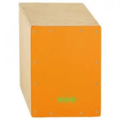 NINO PERCUSSION  Nino950or Caj&oacute;n Orange 13'' Pour Enfants