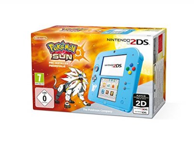 Nintendo 2DS Bleue Pokemon Soleil