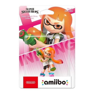 NINTENDO  amiibo fille inkling noir