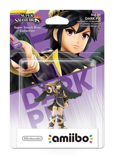 NINTENDO  Amiibo Pit Mal&eacute;fique S&eacute;rie Super Smash Bros Num&eacute;ro 39