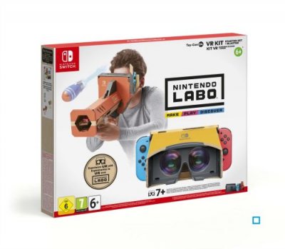 NINTENDO  Labo Kit Vr (Toy-Con 04) Ensemble De Base + Canon Switch