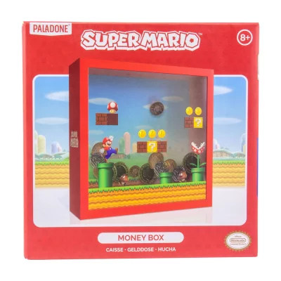 PALADONE Nintendo Merchandising  Super Mario Money Box Multicolore