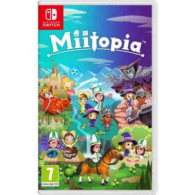 NINTENDO  miitopia standard anglais, espagnol  switch