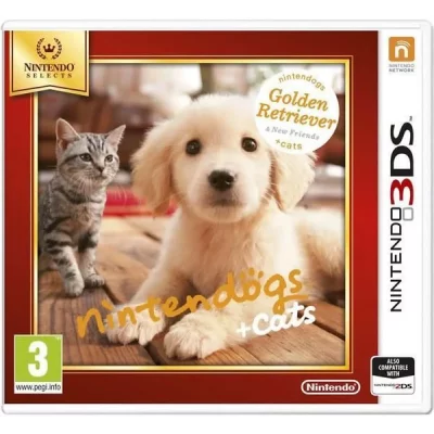 Nintendo Nintendogs + Cats: Toy Poodle & New Friends(Selects), 3ds