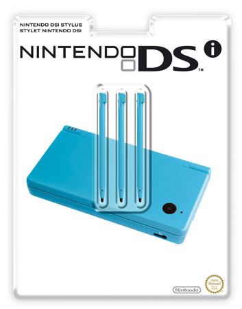 NINTENDO FRANCE Nintendo - Stylet - Bleu Clair (Pack De 3) - Pour Nintendo Dsi