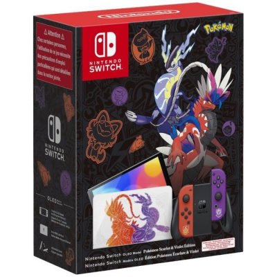 Nintendo switch oled (pok&eacute;mon scarlet & violet edition)