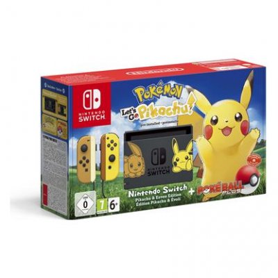 Nintendo Switch Pok&eacute;mon Let's Go Pikachu! + Poke Ball