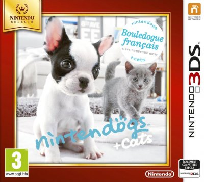 Nintendogs + Cats Bouledogue Fran&ccedil;ais 3DS