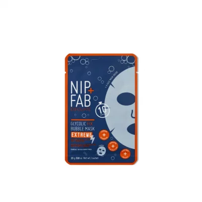 NIP+FAB  Exfoliate Glycolic Extreme Bubble Mask 23g