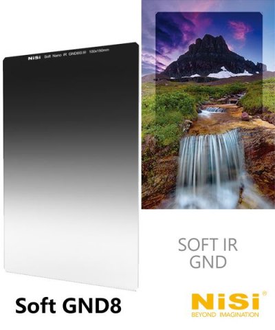 NISI  Nano IR 100x150mm Soft GND32 / 1.5 / 5-Stops Glass Filter