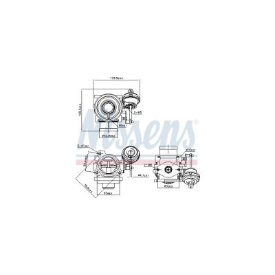 NISSENS  Vanne EGR / AGR 98225