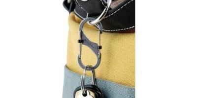 NITE IZE  Slidelock S-biner 2 Steel Key Ring Argent&eacute;