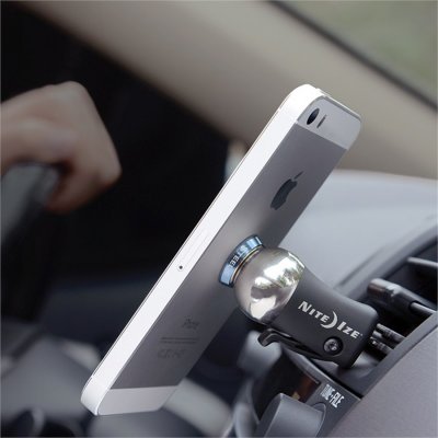 NITE IZE  Steelie - Kits Voiture (105 X 31 X 111 Mm, Noir)