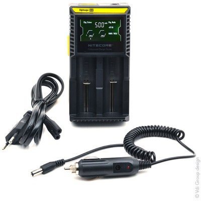 NITECORE  Chargeur de Piles  D2 EU DigiCharger