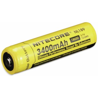 NITECORE  Pile Rechargeable 18650  NL1834 3,7V 3400mAh