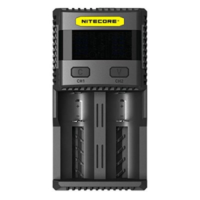 Nitecore SC2 Chargeur de Batteries Mixte Adulte, Noir, Taille Unique