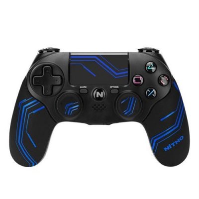 NITHO  Adonis Bt Ps4 Wireless Controller Argent&eacute;
