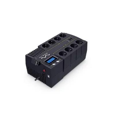 NITRAM  - Onduleur POWER BOXX 700VA LCD Line Interactive + logiciel