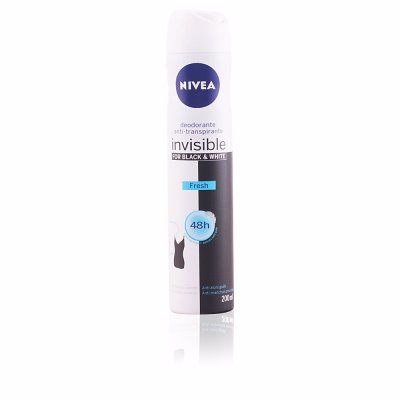 NIVEA  Black & White Invisible Fresh D&eacute;odorant Spray 200 ml - Spray
