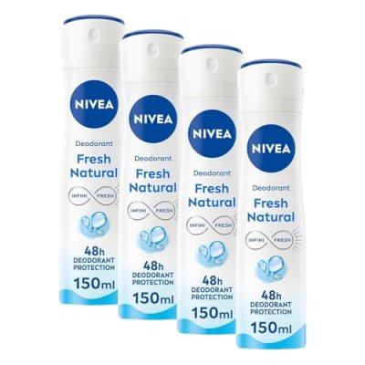 NIVEA  D&eacute;odorant Atomiseur Fresh Natural 0% Aluminium 150 ml
