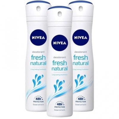 NIVEA  - Fresh Natural D&eacute;odorant Femme Spray 150ml