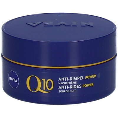 NIVEA  Q10 Anti-Rides Power Soin de Nuit Raffermissant 50 ml - Pot 50 ml