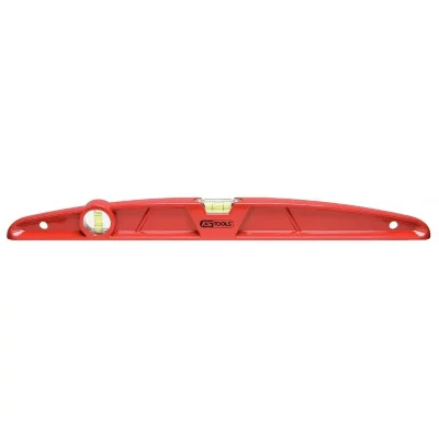 KS TOOLS Niveau antichoc trapeze KS en alu avec 2 fioles, L.400 mm
