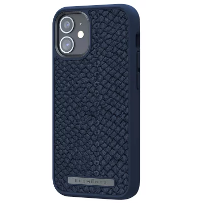 NJORD BYELEMENTS NJORD Coque pour iPhone 12 Mini &Eacute;l&eacute;gante VATN Bleu