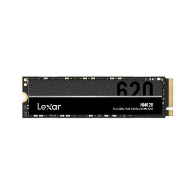 LEXAR NM620 Disque Dur SSD Interne 1To M.2 2280 PCIe NVMe SATA Noir